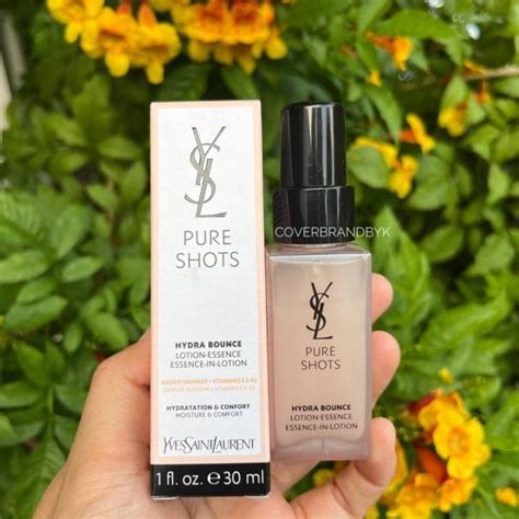 ysl pure shots serum review|YSL pure shots hydra bounce.